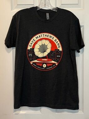 Men's Dave Matthews Band Concert T-Shirt June 2019 BB&T Pavilion ,Camden, NJ. SM